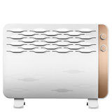 美的（Midea）NDK18-15G取暖器 居浴两用 两档调节 倾倒断电 节能省电 电暖器