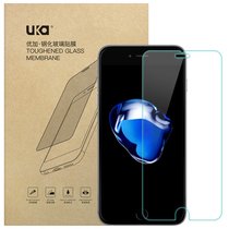 优加 iPhone7plus/苹果7plus钢化膜高清透明钢化玻璃手机保护贴膜(5.5英寸)