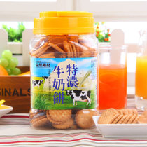 中国台湾自然素材特浓牛奶饼320g
