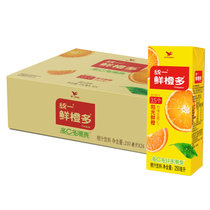 统一(QXTY)鲜橙多250ml*24盒 国美超市甄选