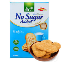 谷优高膳食纤维谷物饼干216g 西班牙进口  （原味饼干）  进口零食 早餐