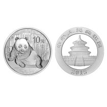 2015年1盎司熊猫银币
