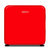 小冰箱BC-45Y复古圆弧冰箱迷你家用宾馆饮料化妆品小冰箱 白色(红色 45)