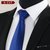 现货领带 商务正装男士领带 涤纶丝箭头型8CM商务新郎结婚领带(A117)