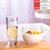 燕麦片碗带勺钢化玻璃碗耐热高温防摔大容量带盖家用早餐碗可微波(钢化杯+直身杯+玻璃吸管)