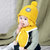 牛奶朋友冬季宝宝时尚护耳男女儿童毛线帽纯色绒布帽子围巾2件套(黄色（单帽+围巾） 均码（42-50cm）)