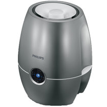 飞利浦(PHILIPS)加湿器 4L大容量 上加水 纳米无雾带除盒 静音办公室卧室家用加湿 HU4903/02暗金属银(银灰色 热销)