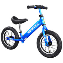 永 久 （FOREVER）儿童滑步车平衡车2-5岁幼儿玩具车男女宝宝学步车小孩滑行车两轮无脚踏单车发泡轮充气轮 12寸(蓝色 12寸)