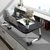 可折叠小桌子床上书桌笔记本电脑桌宿舍写字神器学生用折叠桌电脑(黑色+卡槽60*40*28cm)