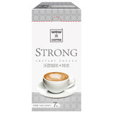【国美自营】沃欧咖啡（WOW COFFEE）特浓即溶咖啡105g（15g*7条）速溶系列 盒装