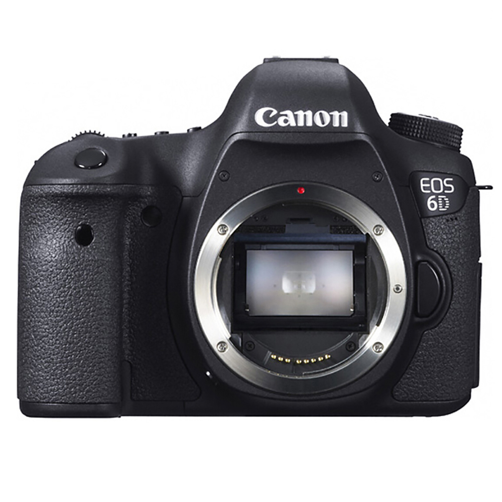 佳能(Canon)EOS 6D 单机 全画幅约2020万有效像素 内置Wi-Fi功能 最高感光度ISO 102400