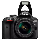【国美自营】尼康（Nikon） D3400 （AF-P DX 尼克尔 18-55mm f/3.5-5.6G VR ）黑色
