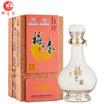 梅兰春 46度锦绣前程 500ml 芝麻香型白酒 20年陈酿 中华老字号 京剧大师梅兰芳故乡美酒(46%vol锦绣前程 单瓶装)