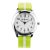 哥伦比亚（Columbia）手表 进口石英机芯夜光指针男士手表 CA016(白盘绿带)