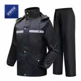 安居先森春亚纺反光加厚分体式劳保雨衣YZY-010 XL（套）(默认)