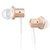 小米(MI) QTER01JY 圈铁耳机 动圈+动铁 双发声单元 通话清晰 入耳式 金色