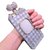 法威仕 适用于苹果手机iphone6/6S/4.7寸 水钻香水瓶带挂链手机壳硅胶套保护壳套(银白色闪粉钻－镜子)