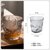 半房 日式磨砂玻璃杯家用创意冰川杯简约透明水杯女加厚ins风杯子(【月岩灰】矮款-270ml)