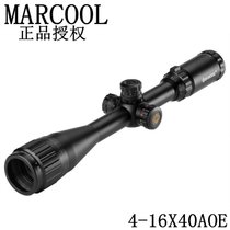 MARCOOL马酷白字 EST 4-16X40 AOIRGBL密位分化高抗震 瞄准镜(20MM皮轨低宽)