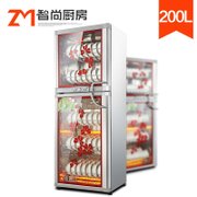 诸美(ZM)E款200L消毒柜 立式消毒柜 家用商用双门臭氧高温消毒碗柜