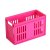 伊藤彩 日本进口 可叠加分格杂物盒 收纳盒4656(玫瑰红)