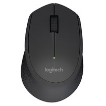 罗技(Logitech) M275 鼠标 黑色 无线鼠标 舒适曲线
