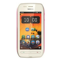 诺基亚（Nokia） 603 500W像素 联通3G塞班智能 WIFI 电容屏(白粉色)