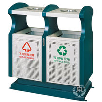 南方分类环保垃圾箱户外垃圾桶室外果皮桶可回收小区垃圾筒GPX-154(带烟缸)