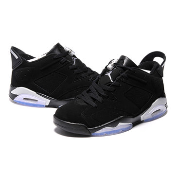 nike耐克男鞋乔丹6代 air jordan 6 aj6透气耐磨篮球鞋(黑色 40)【图