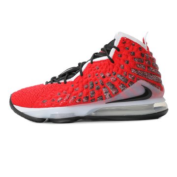 nike耐克男鞋lebronxviilbj17代詹姆斯17实战篮球鞋bq3178601红色40