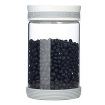 克芮思托玻璃储物罐NC7548硼硅耐热玻璃密封罐奶粉罐厨房收纳储物罐800ml