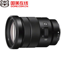 索尼（Sony）E PZ 18-105mm F4 G OSS (SELP18105G) 标准变焦G镜头 电动变焦(官方标配)