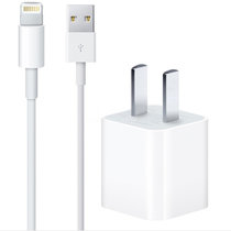 苹果（Apple）iPhone6S/6plus iphone7/7plus iphone5se原装数据线 原装充电器(数据线+充电头)