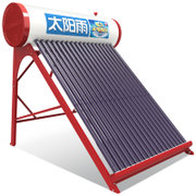 太阳雨(sunrain) 无电增压18管140L 太阳能热水器 一键加热 光电两用 24小时热水无忧