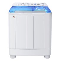 海尔（haier）XPB85-1127HS 关爱 8.5公斤喷淋漂洗半自动双缸洗衣机(上海特价)