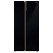 松下(Panasonic)NR-B651WG-MB 幻影黑 640升 对开门冰箱 AG银离子抗菌 速冻功能