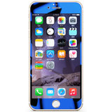 法威仕 镜面钢化膜电镀彩色钢化膜防爆镜子玻璃膜 适用于苹果iPhone5/5S(蓝色-前膜)