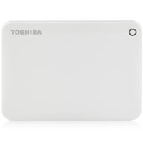 东芝（TOSHIBA）V8 CANVIO高端分享系列2T 移动硬盘 2.5英寸USB3.0(白色)
