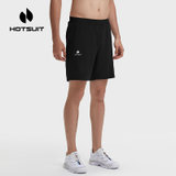 hotsuit后秀运动短裤男2022夏季透气休闲速干男士跑步健身五分裤(M 矿物黑)