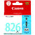 佳能(Canon) CLI-826C 墨盒 青色 适用MX898/MG6280/iP4980/iX6580