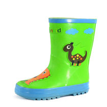 儿童雨鞋韩国新款儿童防水环保儿童雨靴宝宝雨鞋卡通雨鞋防滑雨靴(绿色 29码（内长19.2cm))