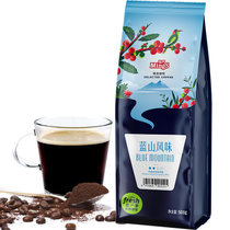 铭氏蓝山风味咖啡粉500g 阿拉比卡咖啡豆研磨 中度烘焙 非速溶