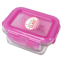 乐扣乐扣KT耐热玻璃保鲜盒 粉色保鲜容器 保鲜盒饭盒便当盒LLG428(LLG414-PKT160ml 默认版本)