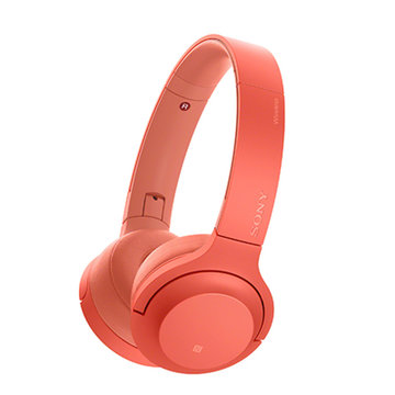 索尼（sony） WH-H800 头戴式无线蓝牙立体声耳机(暮光红)