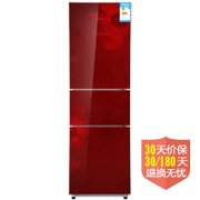 美的（Midea）BCD-216TGSMQA冰箱（花韵红）