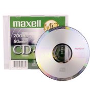 麦克赛尔（Maxell）CD-RW 可擦写刻录光盘 （10单片装10X/700M ） 可重复擦写使用