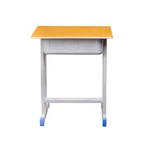 永岩钢木  固定学生单课桌 YY-0185(暖黄色 默认)