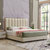 A家 美式床 现代轻奢皮床 卧室婚床双人床真皮床框架结构1.5米1.8米单人床双人床卧室家(A款 1.5*2米框架床)