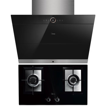 美的(midea)烟灶套餐cxw-260-c66 jzt-mq7837-g