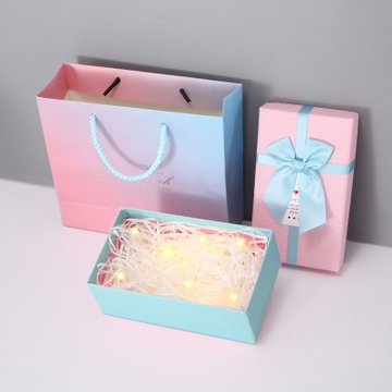 口红礼盒空盒子生日礼品盒少女心ins风创意包装首饰盒精美礼物盒尺寸